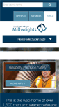 Mobile Screenshot of albertamillwrights.com